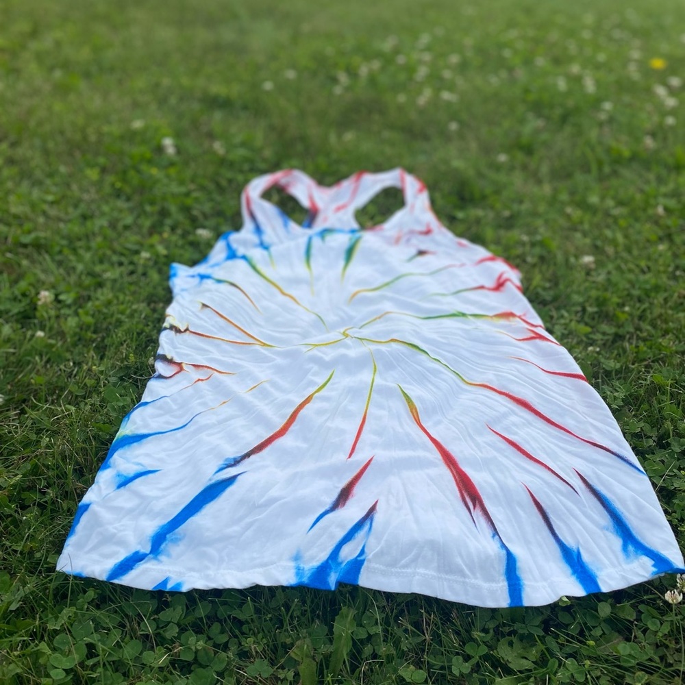 Rainbow Tie Dye Tank